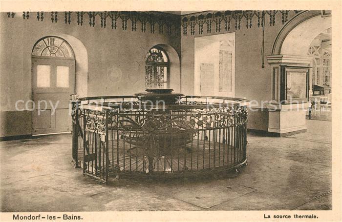 Mondorf-les-Bains La source thermale