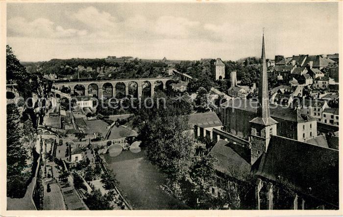 LUXEMBOURG Luxemburg Plateau du Rham et Grund