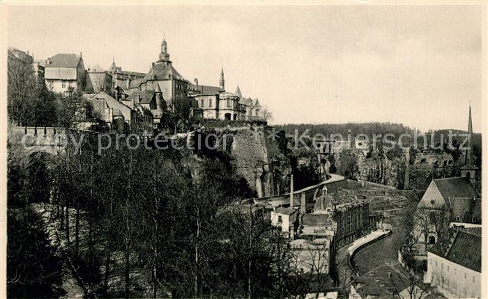 LUXEMBOURG Luxemburg Ville haute et Grund