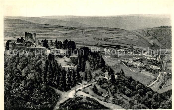 Bourscheid Luxembourg Fliegeraufnahme avec Michelau