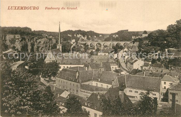 LUXEMBOURG Luxemburg Faubourg du Grund