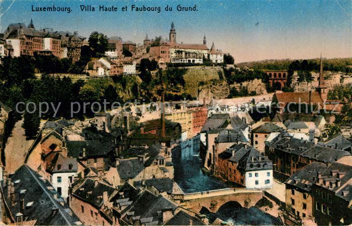LUXEMBOURG Luxemburg Villa Haute et Faubourg du Grund