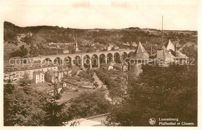 LUXEMBOURG  Luxemburg Pfaffenthal et Clausen