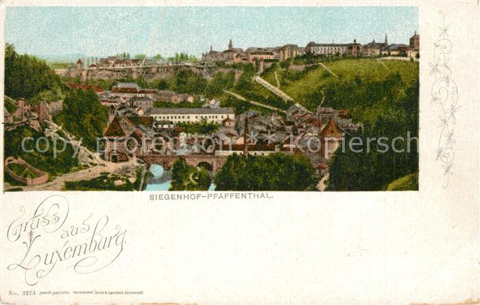 LUXEMBOURG  Luxemburg Siegenhof-Pfaffenthal