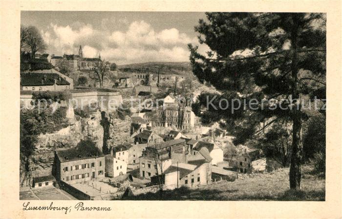 LUXEMBOURG  Luxemburg Panorama