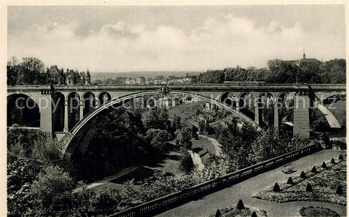 LUXEMBOURG  Luxemburg Le Pont Adolphe
