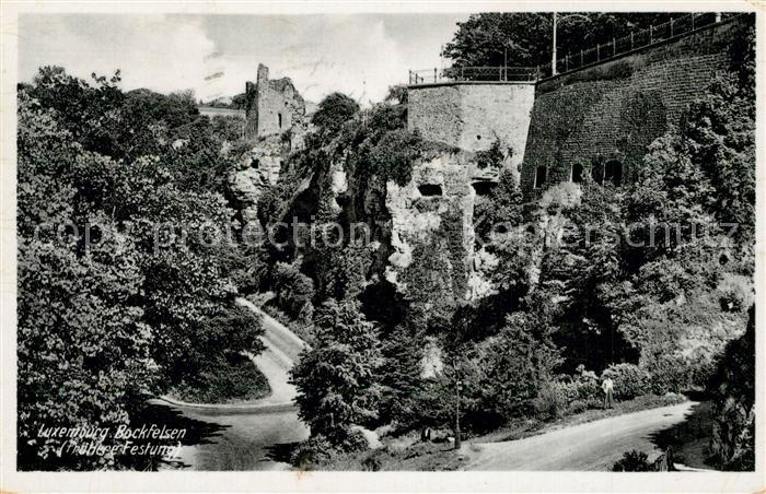 LUXEMBOURG  Luxemburg Bockfelsen