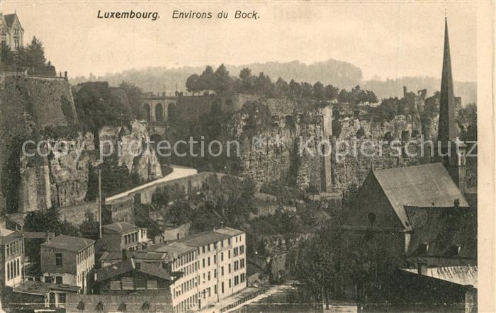 LUXEMBOURG  Luxemburg Environs du Bock