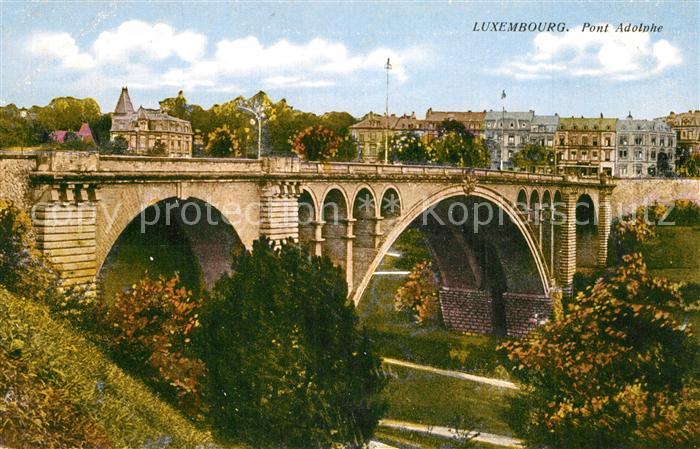 LUXEMBOURG  Luxemburg Pont Adolphe
