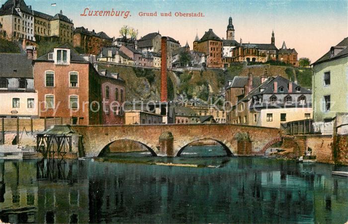 LUXEMBOURG  Luxemburg Grund und Oberstadt