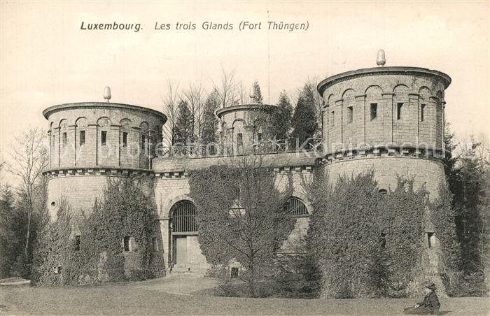 LUXEMBOURG  Luxemburg Les trois Glands