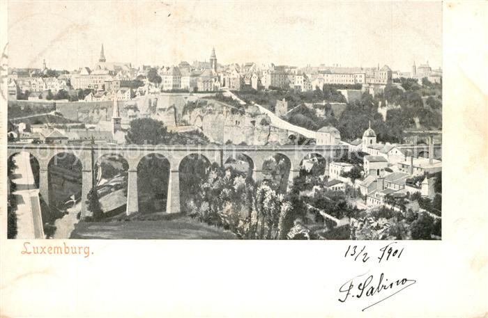 LUXEMBOURG Luxemburg Viadukt