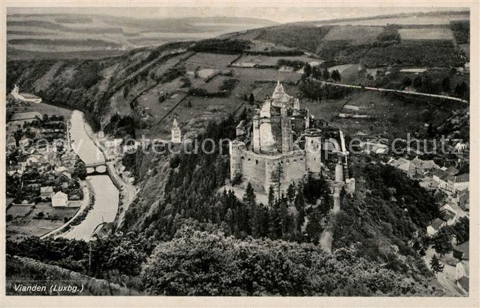 Vianden Fliegeraufnahme