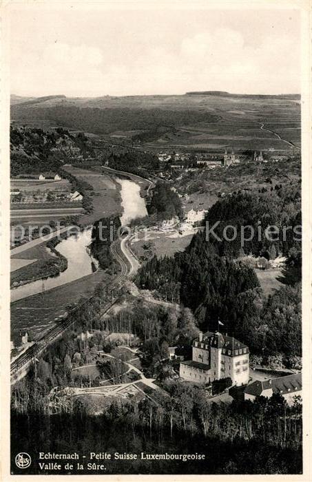 Echternach Fliegeraufnahme Petite Suisse