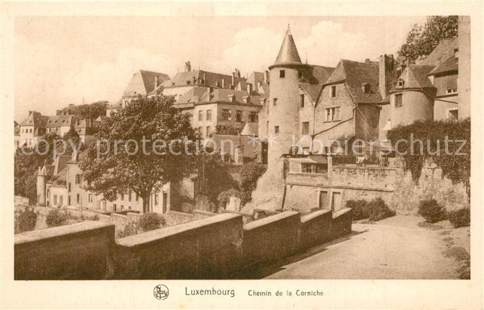 LUXEMBOURG  Luxemburg Chemin de la Corniche