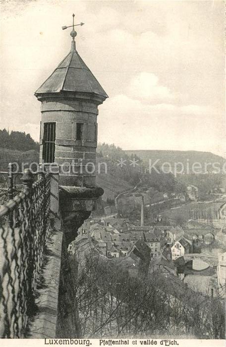 LUXEMBOURG  Luxemburg Pfaffenthal et vallée d`Eich