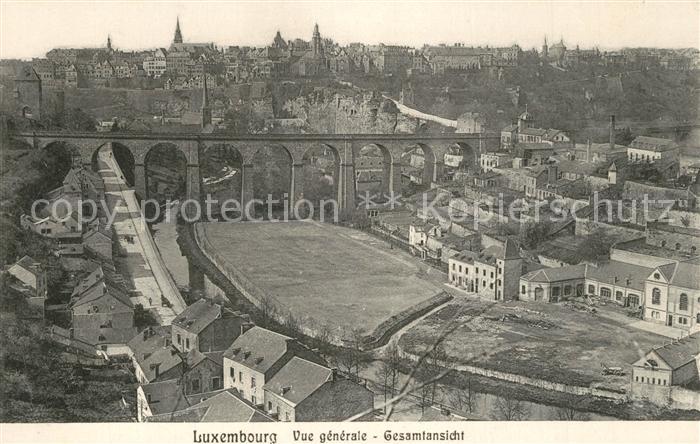 LUXEMBOURG  Luxemburg Vue generale