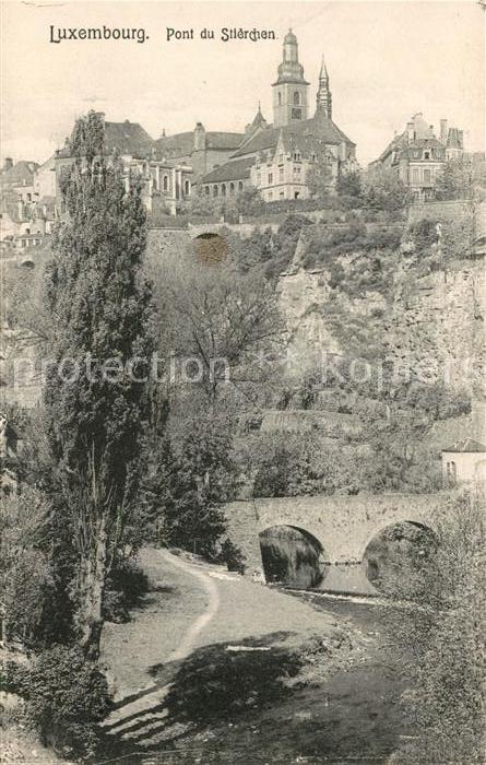 LUXEMBOURG  Luxemburg Pont du Stierchen