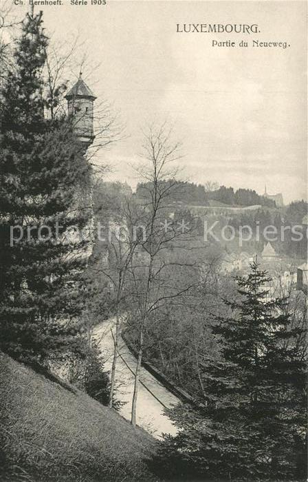 LUXEMBOURG  Luxemburg Partie du Neueweg