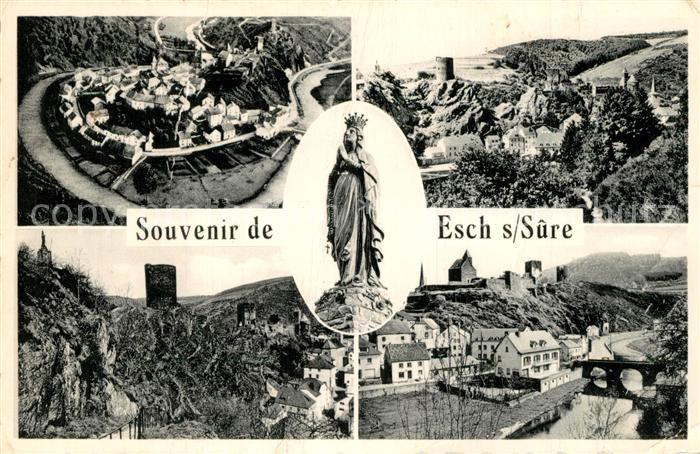 Esch-sur-Sure Fliegeraufnahme