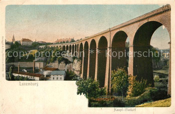 LUXEMBOURG  Luxemburg Haupt-Viaduct