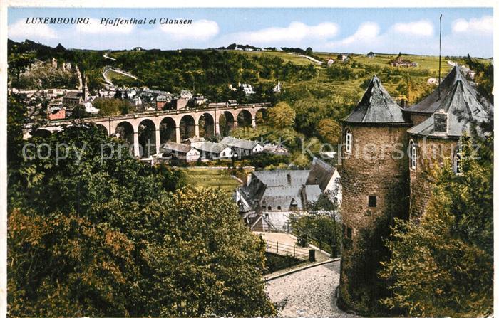 LUXEMBOURG  Luxemburg Pfaffenthal et Clausen