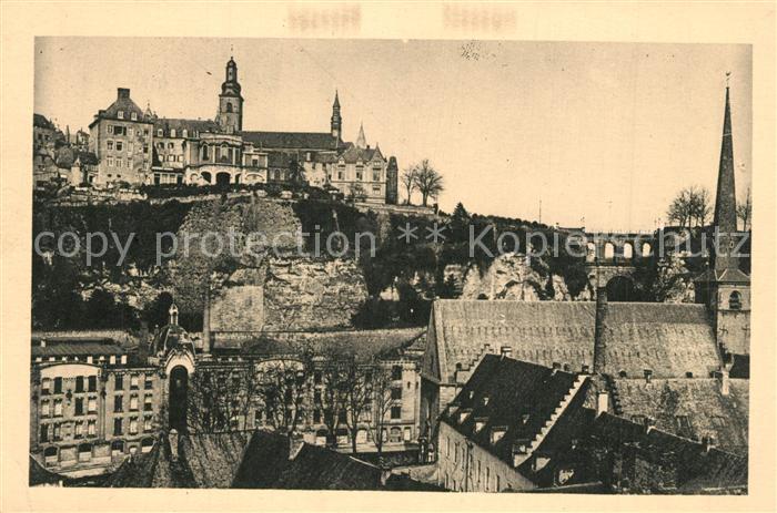 LUXEMBOURG  Luxemburg Ville Basse du Grund et Ville Haute