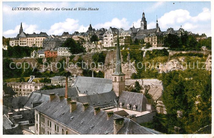 LUXEMBOURG  Luxemburg Grund et Ville Haute