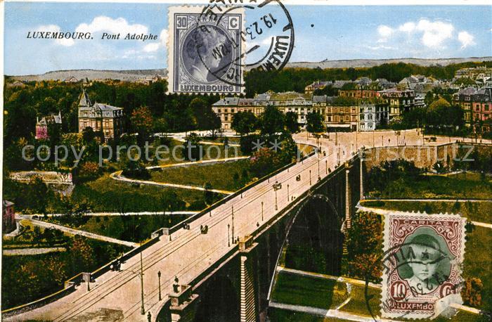 LUXEMBOURG  Luxemburg Pont Adolphe