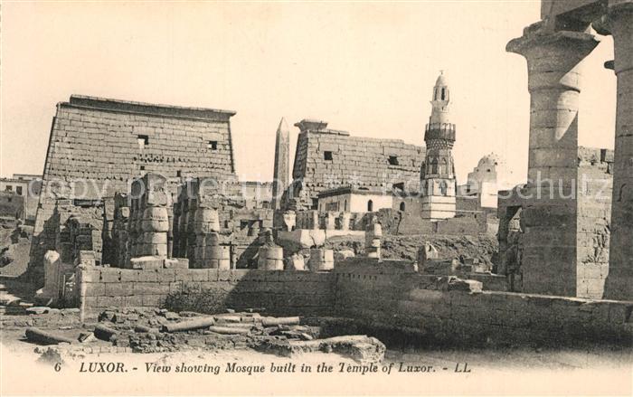 Luxor Louqsor Louksor Moschee Tempel von Luxor