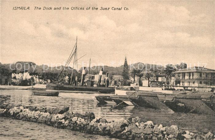 Ismailia Hafen Büro Suez Canal