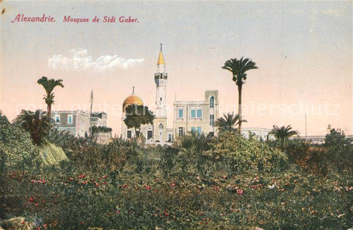 Alexandrie Alexandria Moschee Sidi Gaber