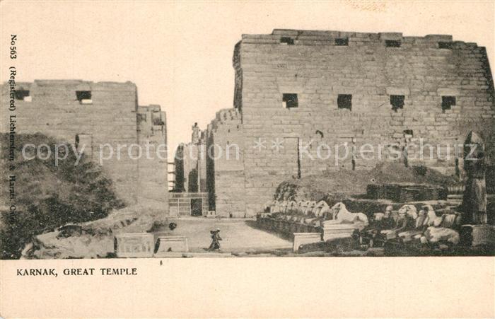 Karnak Egypt Grosser Tempel