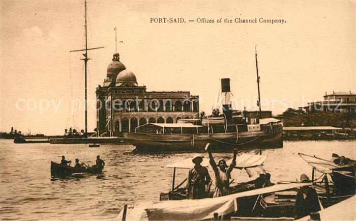 Port Said Kanal Office Schifffahrt