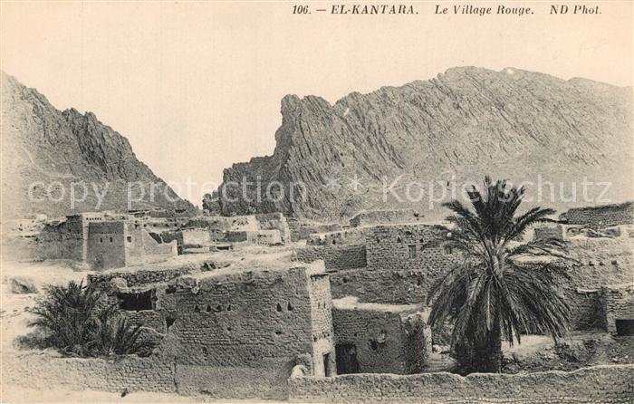 El Kantara Rote Stadt