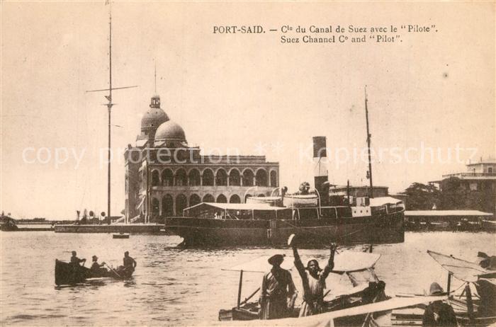 Port Said Lotsenboot Suez Kanal