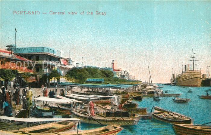 Port Said Quai Ansicht