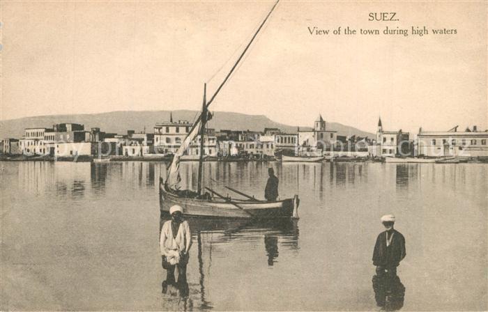 Suez Panorama Hochwasser