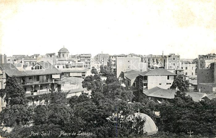 Port Said Place de Lesseps