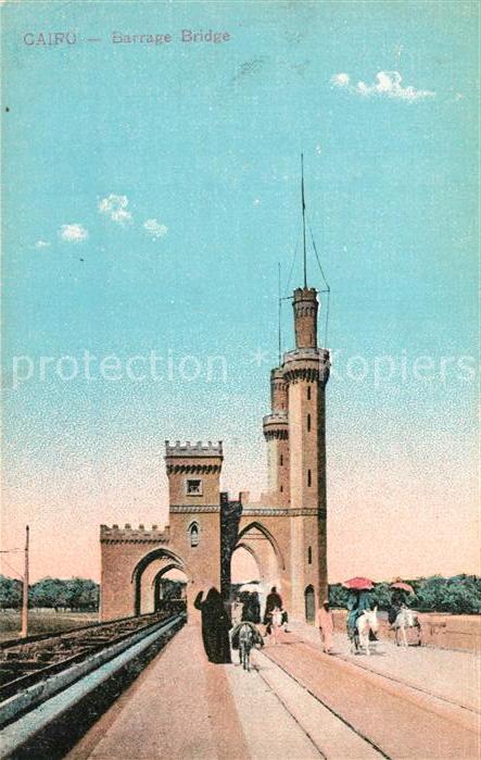 Cairo Egypt Barrage Bridge