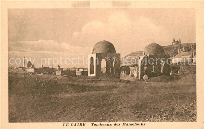 Kairo Caire Graeber der Mameuken