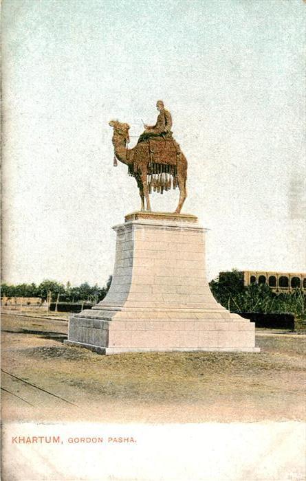 Khartoum Khartum Denkmal Gordon Pasha