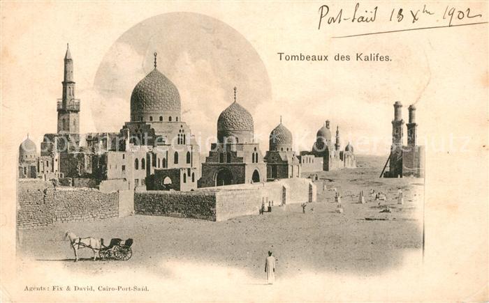 Port Said Graeber des Kalifes