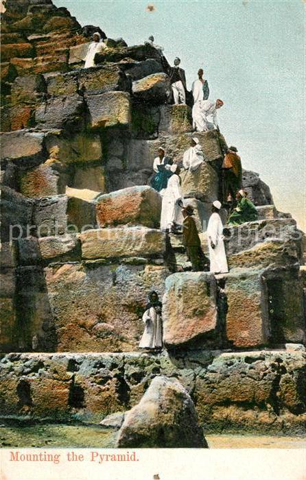 aegypten Pyramidenbesteigung