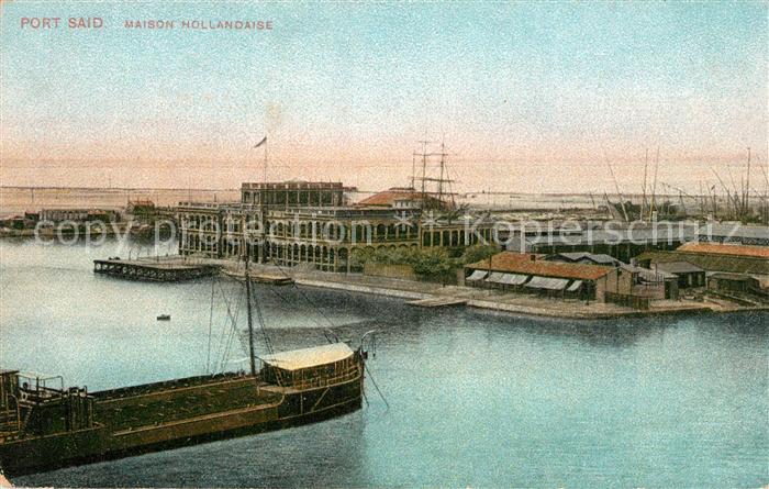 Port Said Hollaendische Gebaeude