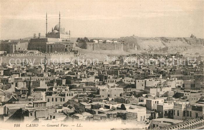 Cairo Egypt Panorama Zitadelle