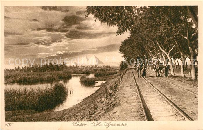 Cairo Egypt Pyramiden Panorama Reiter