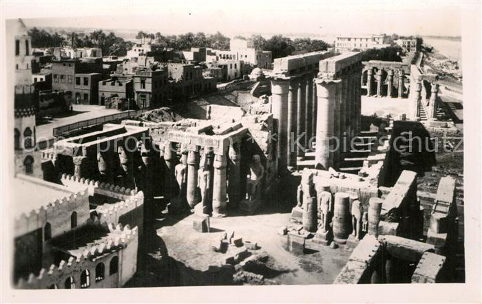 aegypten Panorama Antike Staette