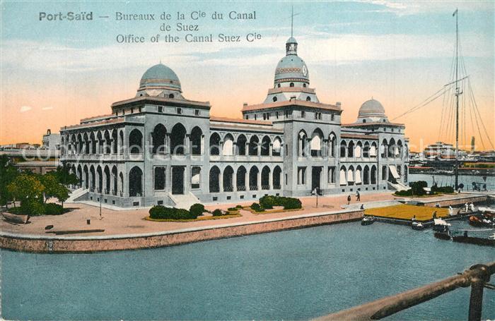Port Said Buero der Kanal Gesellschaft