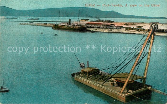 Port Tewfik Suez Kanal Hafen